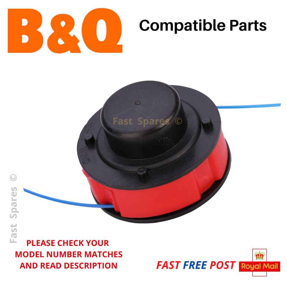 B & Q PWR25 (250W) Grass Edge Strimmer Trimmer Spool & Line FAST POST x 1