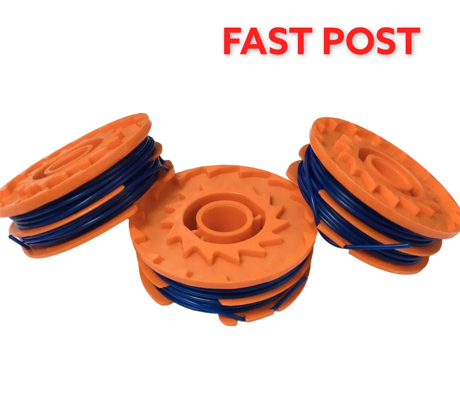4-Pack Replacement Spools With Line For Qualcast GGT350A1 & Other Trimmers