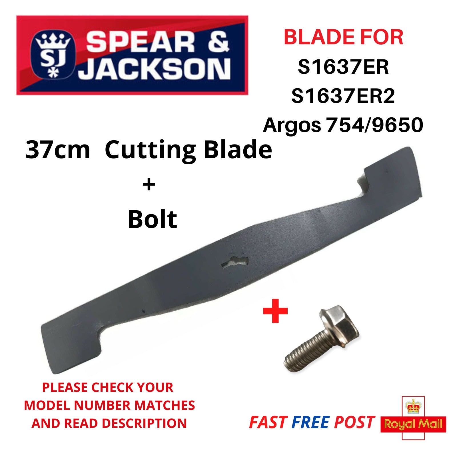 Spear and jackson lawn mower parts sale