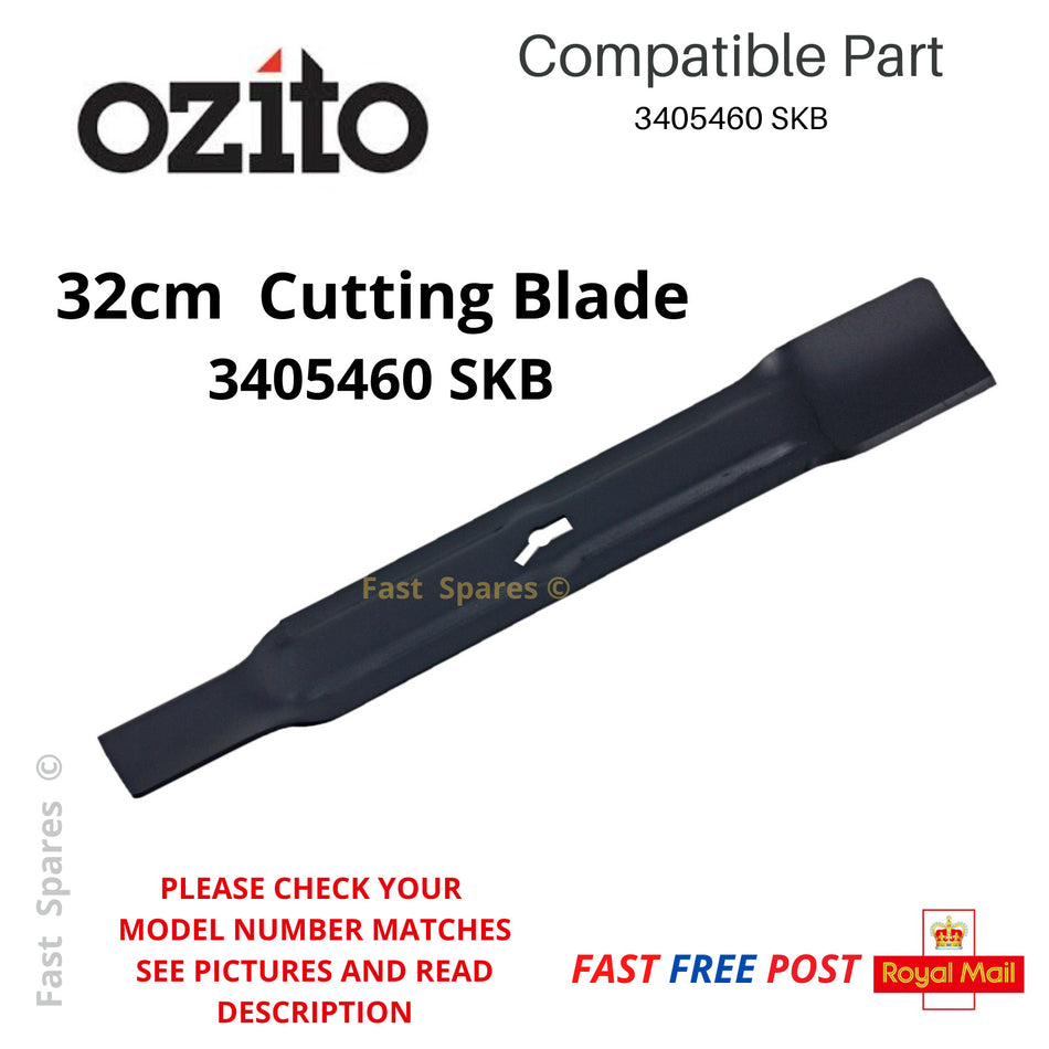 Ozito ELM-1250U Cutting Blade Lawnmower 32cm 320mm  FAST POST