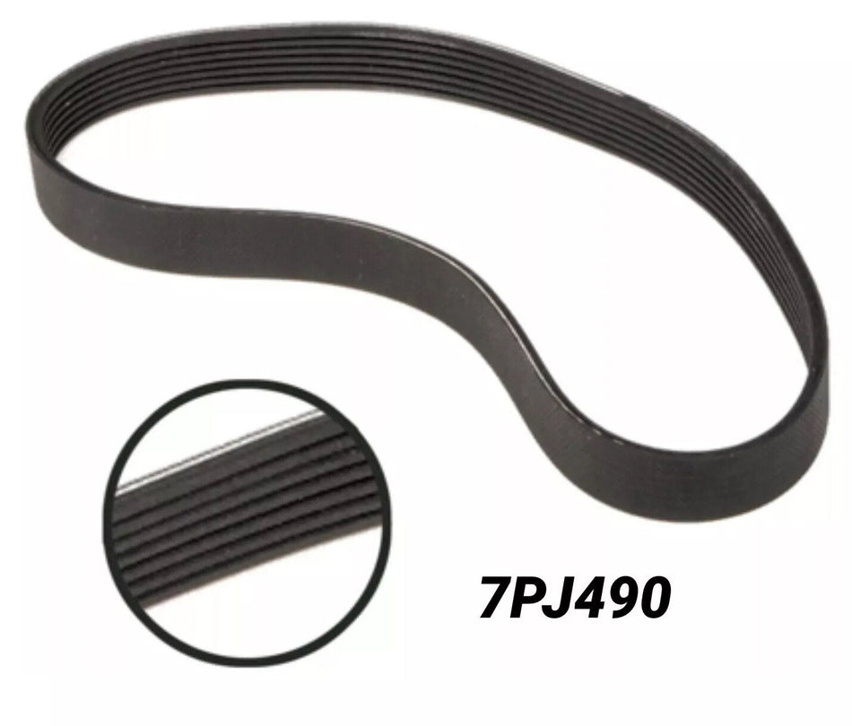 Drive Belt  Fits All QUALCAST Rotary Mowers Using Belt 7PJ490   FAST UK POST