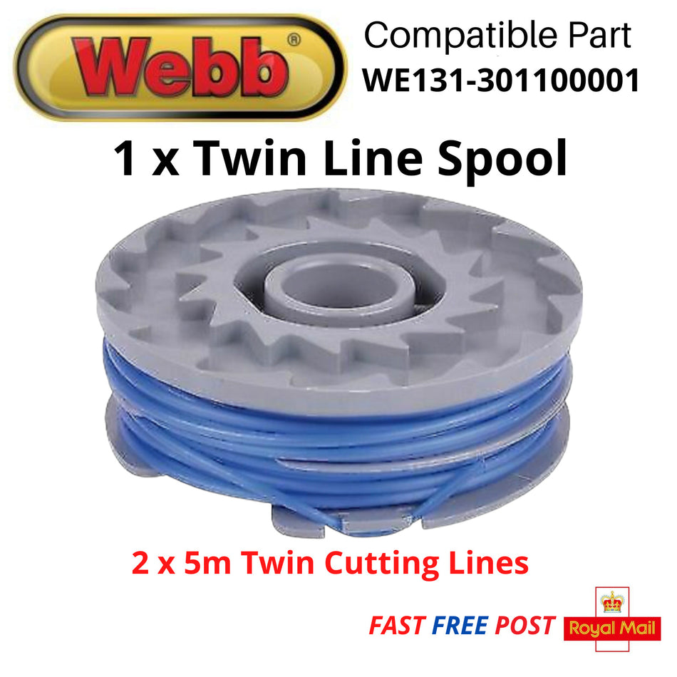 WEBB ELT450 Spool & Twin Line for Strimmer / Trimmer FAST POST