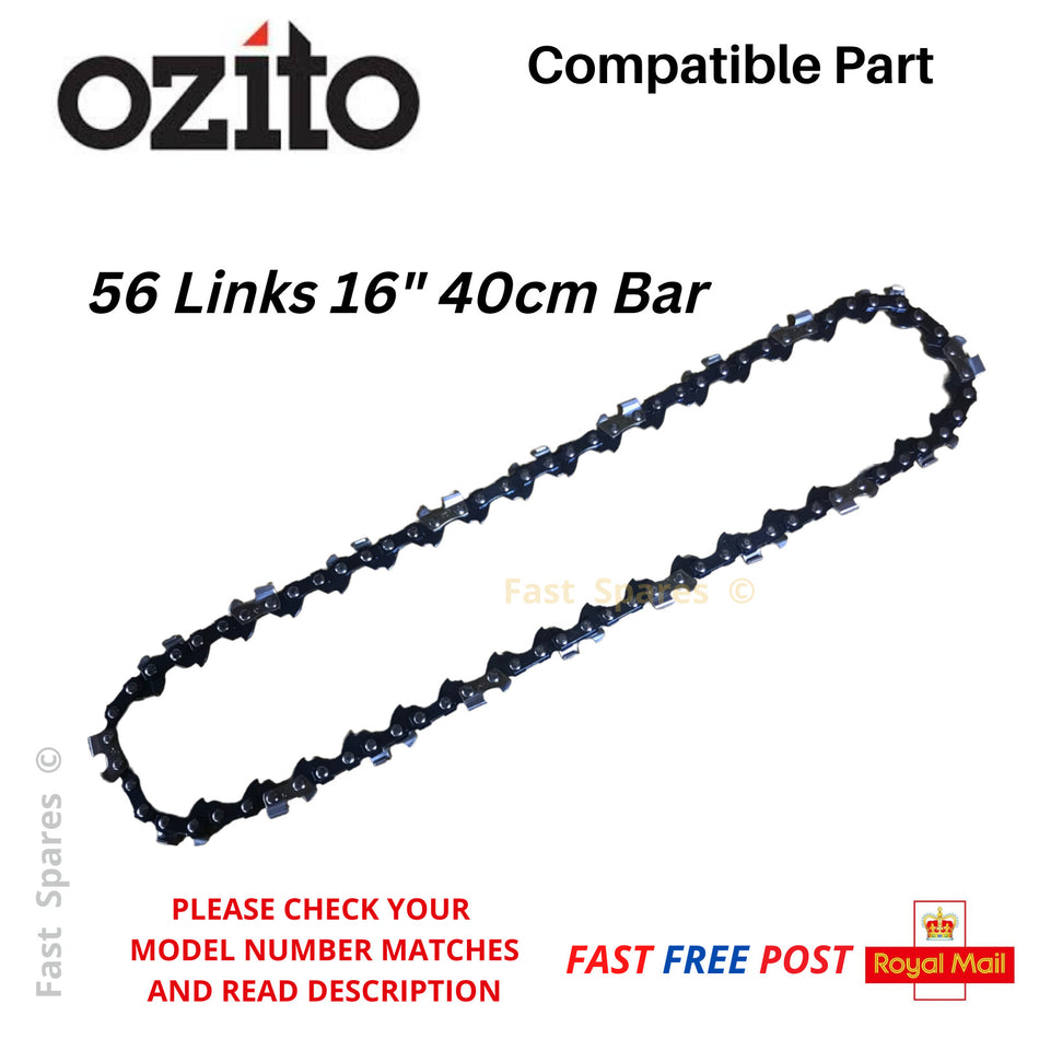 OZITO  ECS-2040U  2000W Chainsaw Chain 40cm 16" Bar 56 Links  FAST POST