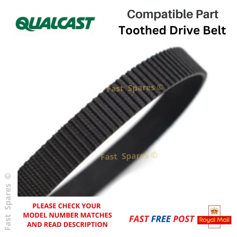 QUALCAST YT6702 Scarifier and Raker - Toothed Drive Belt FAST POST