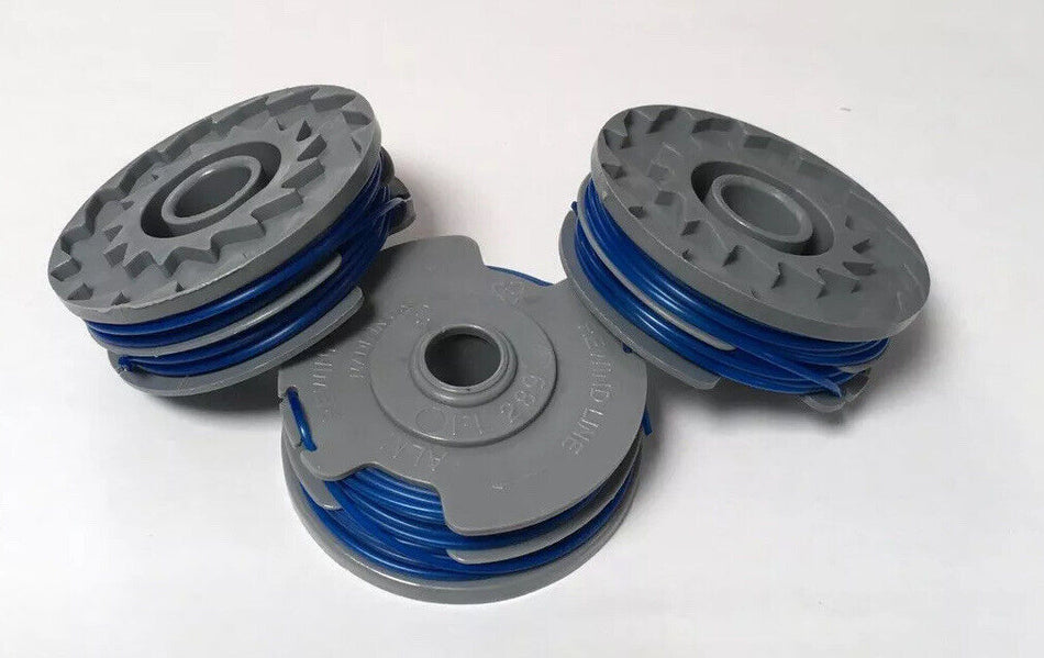 3 X Strimmer / Trimmer Line & Spool for Mac Allister MGT600 GTB2-600 Spare Part
