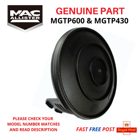 MacAllister MGTP600 MGTP430 Genuine Spool Cover Cap